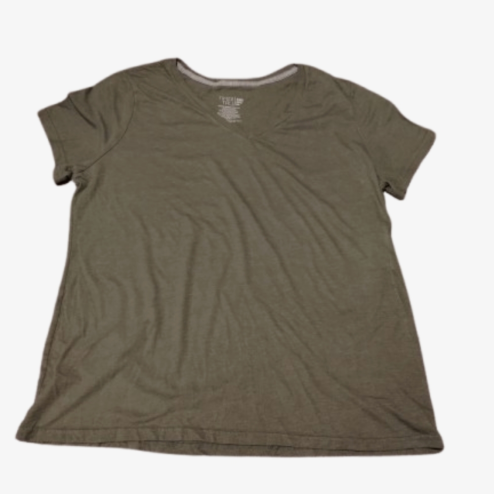 Olive Green Women's Tee 3X
